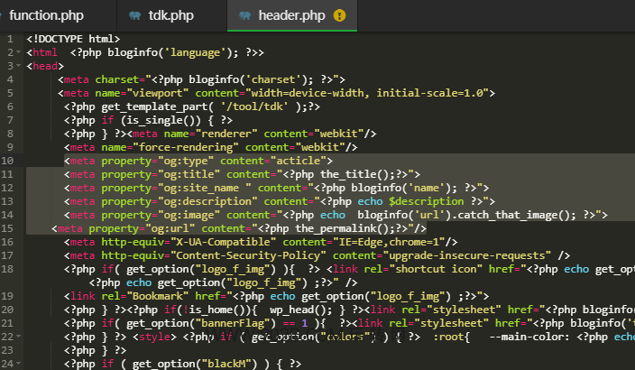 wordpress添加og协议,让百度收录更友好,走向国际化!-玩转网