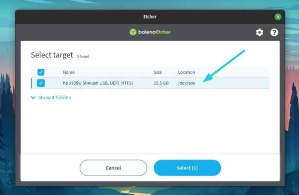 图片[8]-如何在Linux上安装和使用Etcher来制作Linux临场USB-玩转网