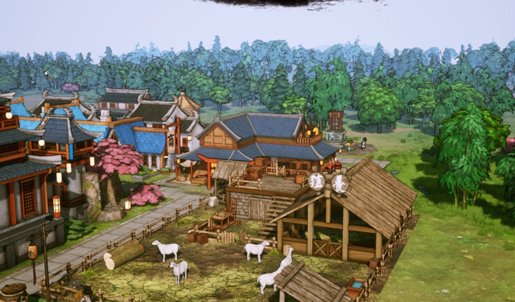 图片[2]-中国风经营类游戏《天神镇物语》上线 Steam-玩转网