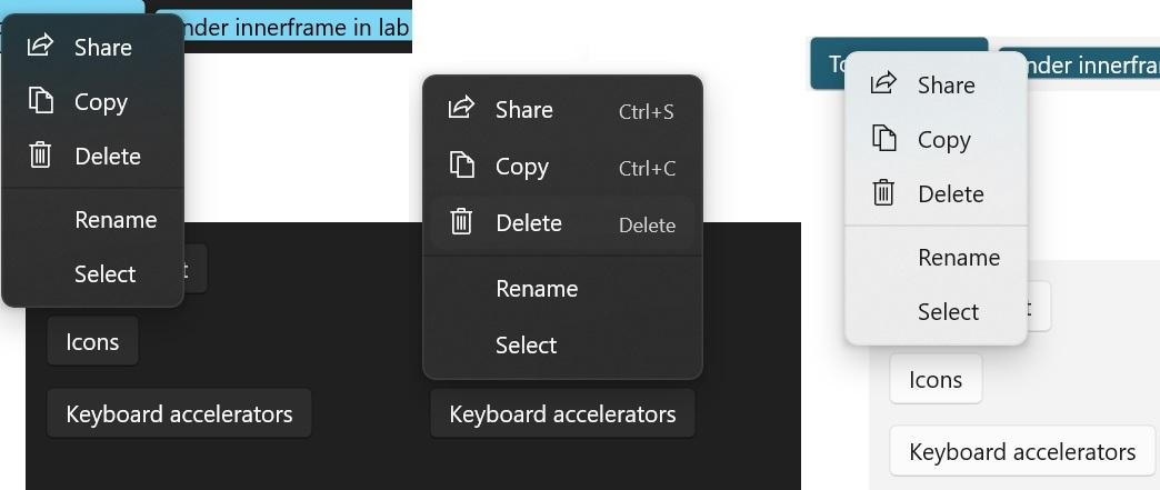 图片[3]-微软 Win10 弹出和上下文菜单全新圆角 UI 曝光-玩转网