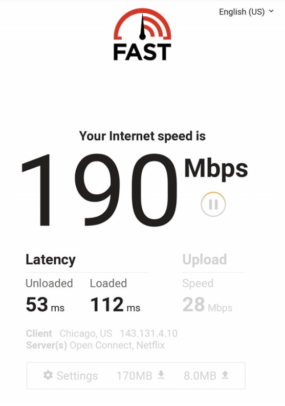图片[2]-Starlink 星链网络最新测试达到 190Mbps 下载速度-玩转网