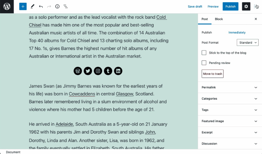 图片[2]-Gutenberg 9.9为社交图标添加颜色选项，为图像包括圆角边框，并更改主题JSON格式-玩转网