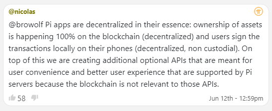 图片[2]-Pi应用本质是去中心化！将支持多种区块API接口，商业和生态应用将提升Pi价值！-玩转网