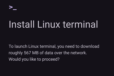谷歌安卓原生 Linux Terminal 终端应用上线-玩转网