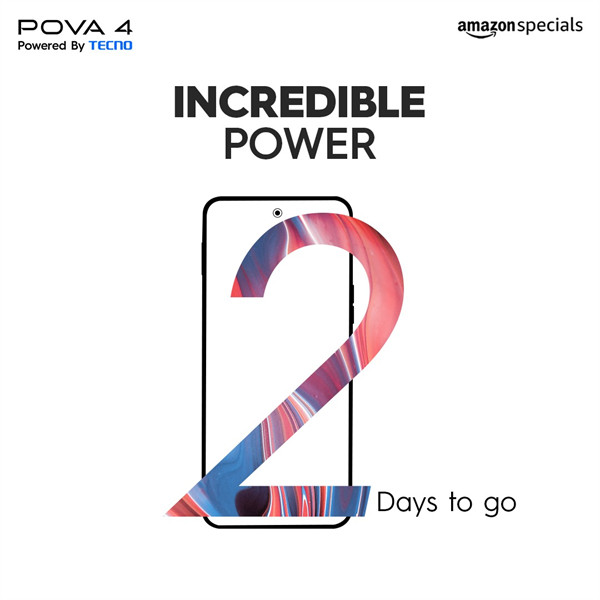 传音 Tecno Pova 4 将12 月 7 日印度发布,并且将通过亚马逊在印度独家销售-玩转网