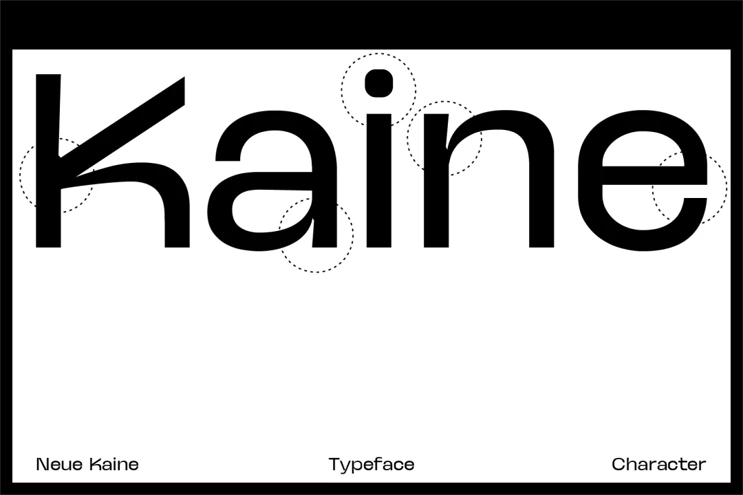 图片[9]-试试这款免费的Neue Kaine，现代简洁的无衬线字体-玩转网