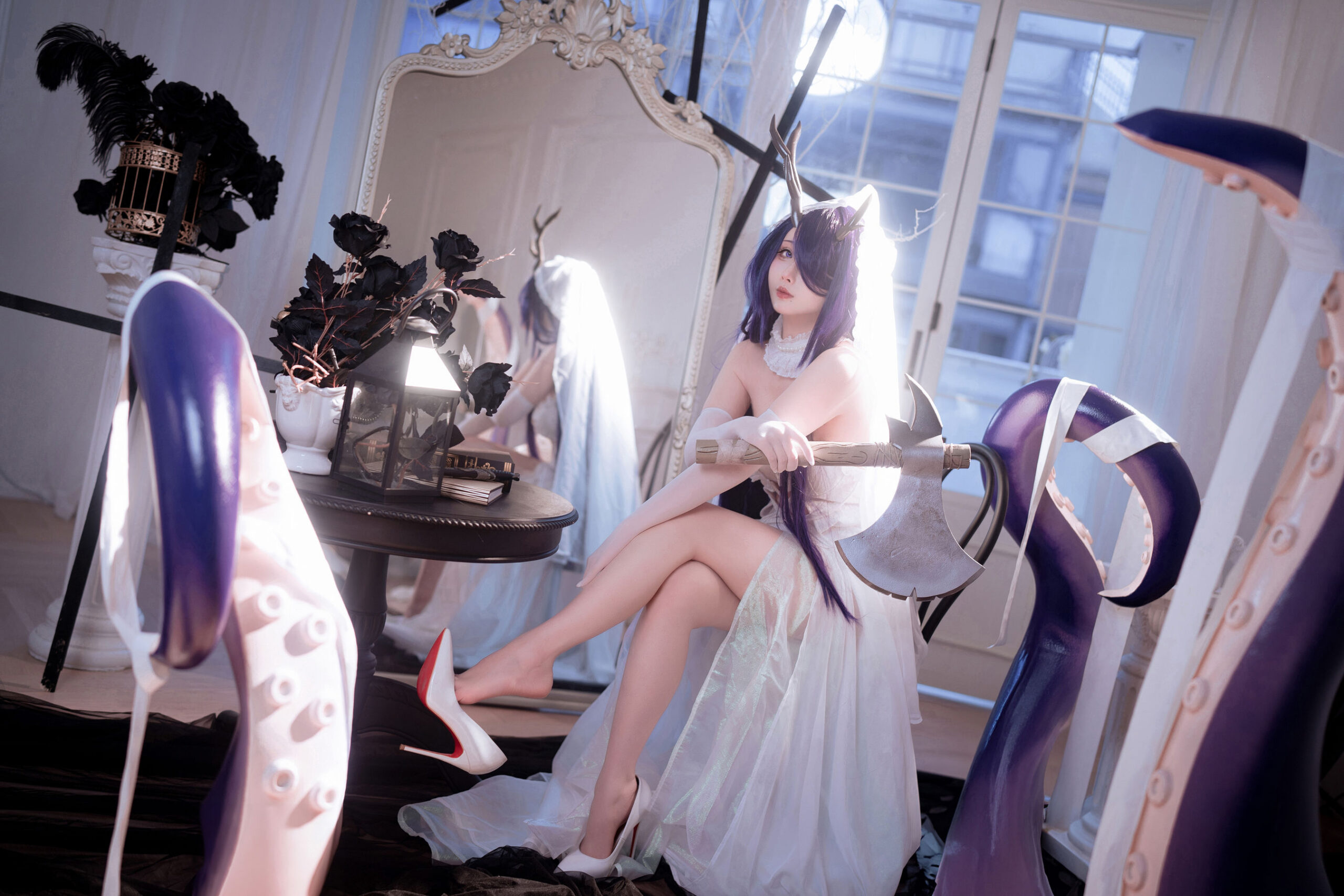图片[9]-【COSPLAY】rioko凉凉子 – 碧蓝航线 金鹿号-玩转网
