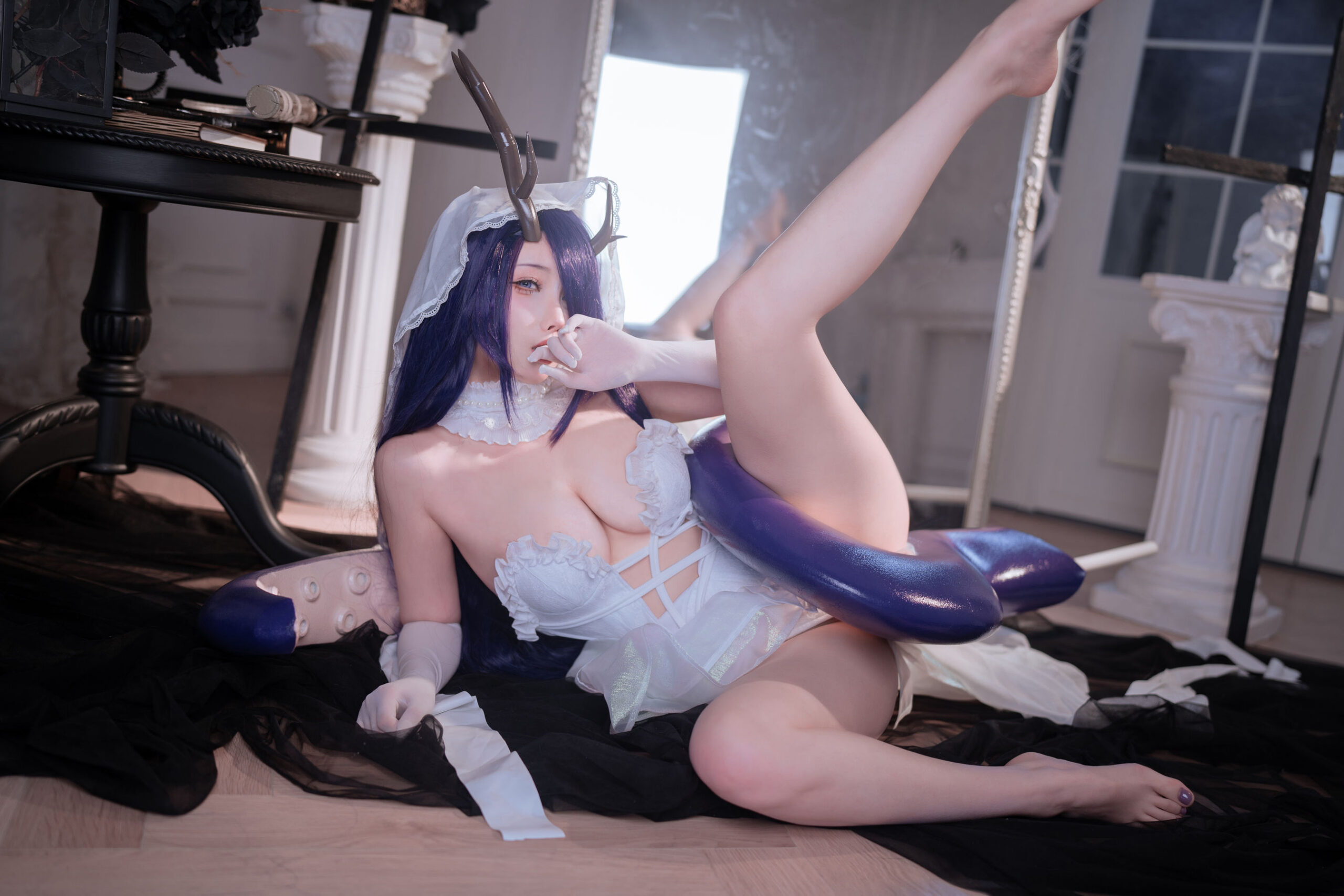 图片[1]-【COSPLAY】rioko凉凉子 – 碧蓝航线 金鹿号-玩转网