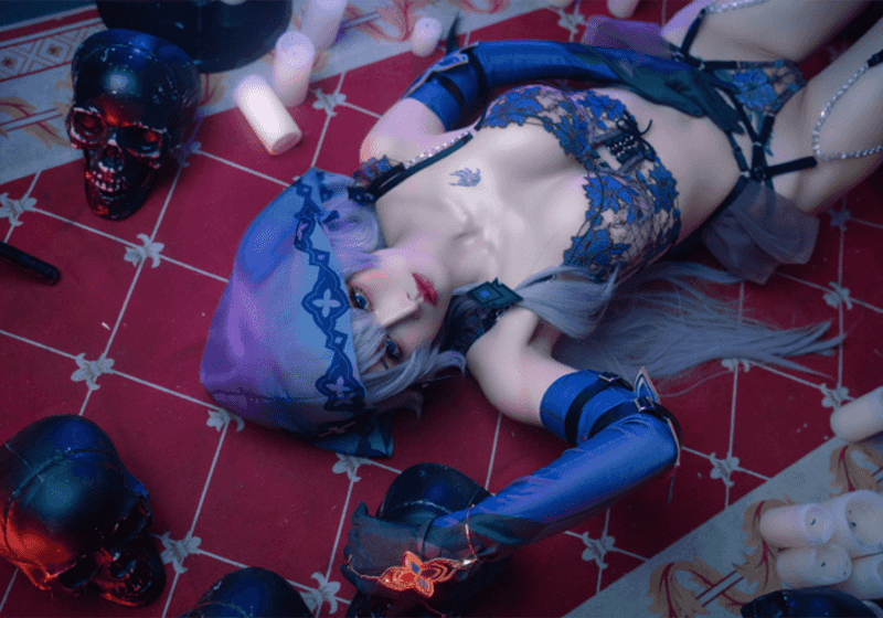 COSPLAY|星穹铁道黑天鹅COS，这黑丝真奈斯啊~@鹿八岁baby-玩转网