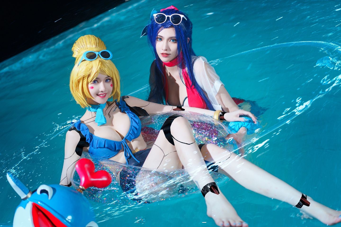 英雄联盟 奥莉安娜cosplay-玩转网