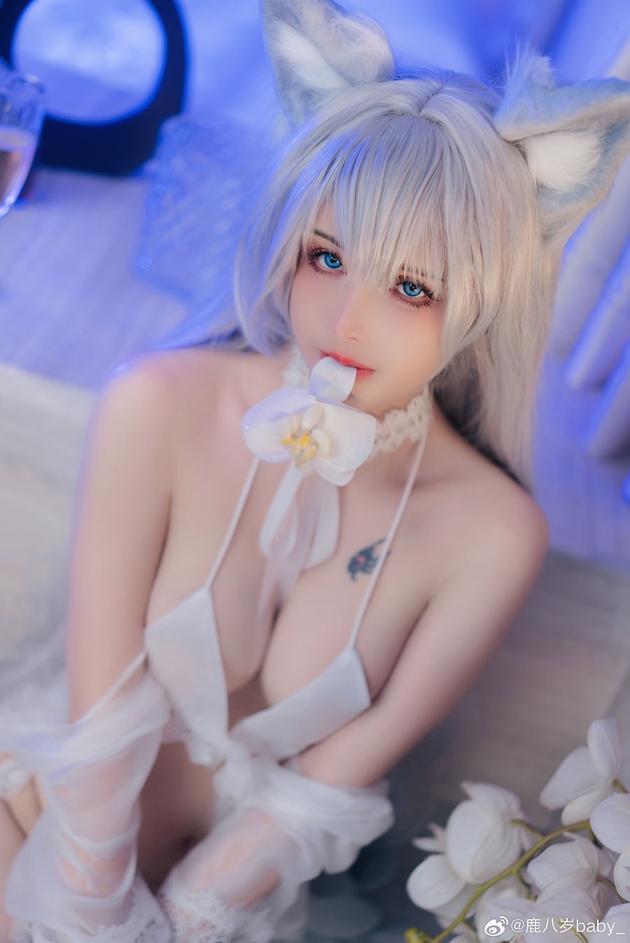 图片[7]- COSPLAY|碧蓝航线信浓COS，美腿大姐姐~CN鹿八岁baby-玩转网
