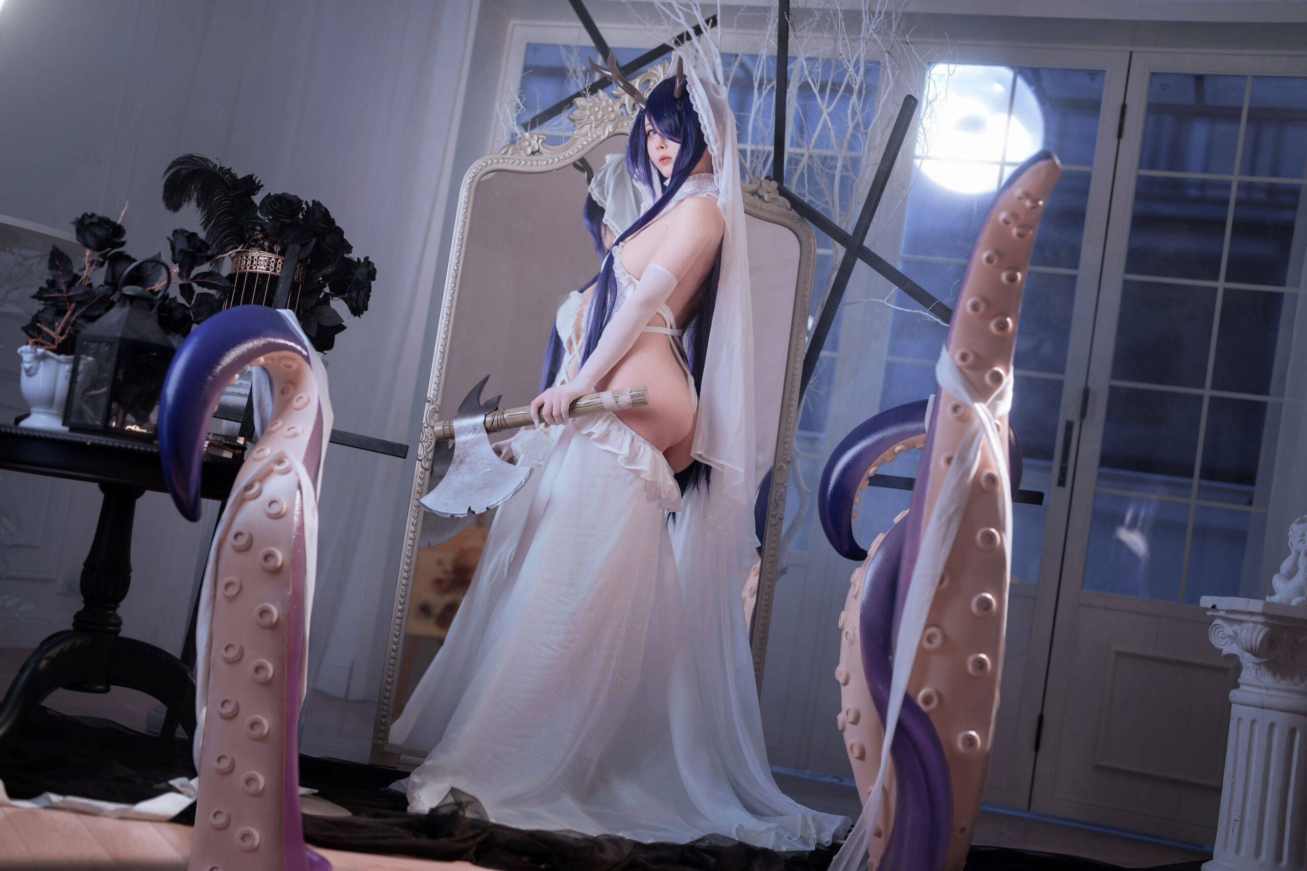 图片[25]-【COSPLAY】rioko凉凉子 – 碧蓝航线 金鹿号-玩转网