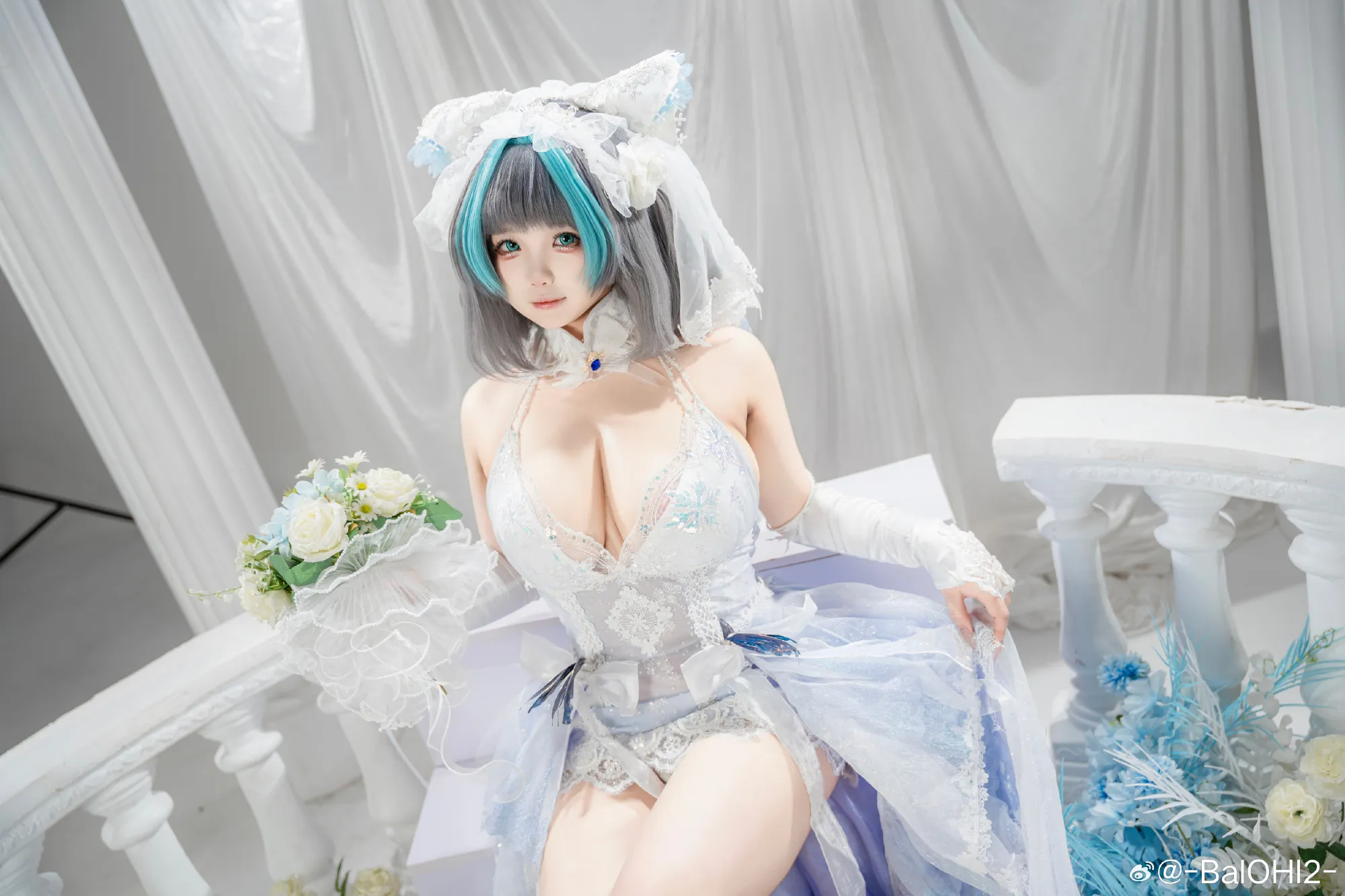 图片[4]-COSPLAY 今天你的目光要一直为我停留哦，亲~爱~的~！碧蓝航线 柴郡@氢氧化钡--玩转网