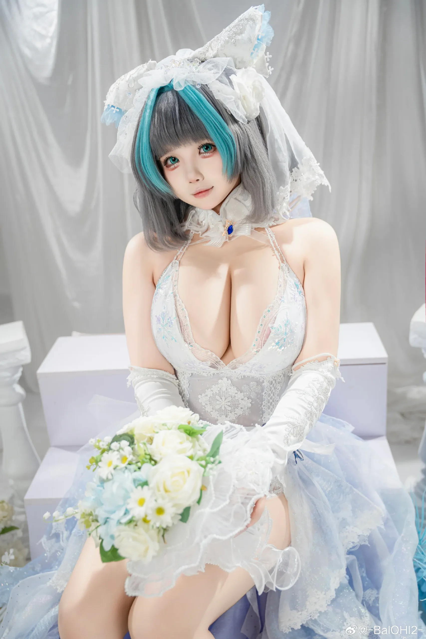 图片[2]-COSPLAY 今天你的目光要一直为我停留哦，亲~爱~的~！碧蓝航线 柴郡@氢氧化钡--玩转网