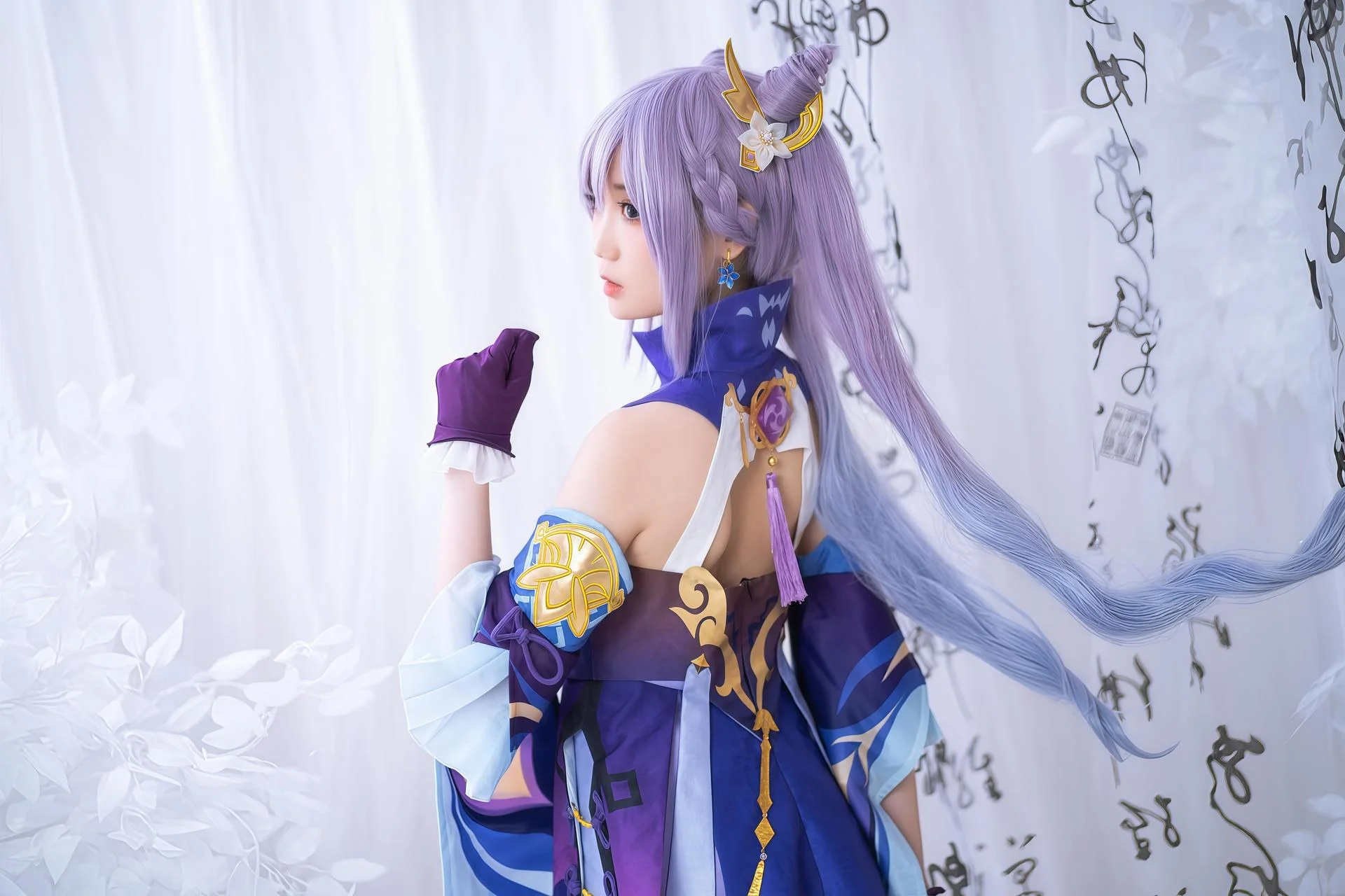 图片[2]-[cosplay] 焖焖碳 – 刻晴：刻晴角色还原美腿-玩转网