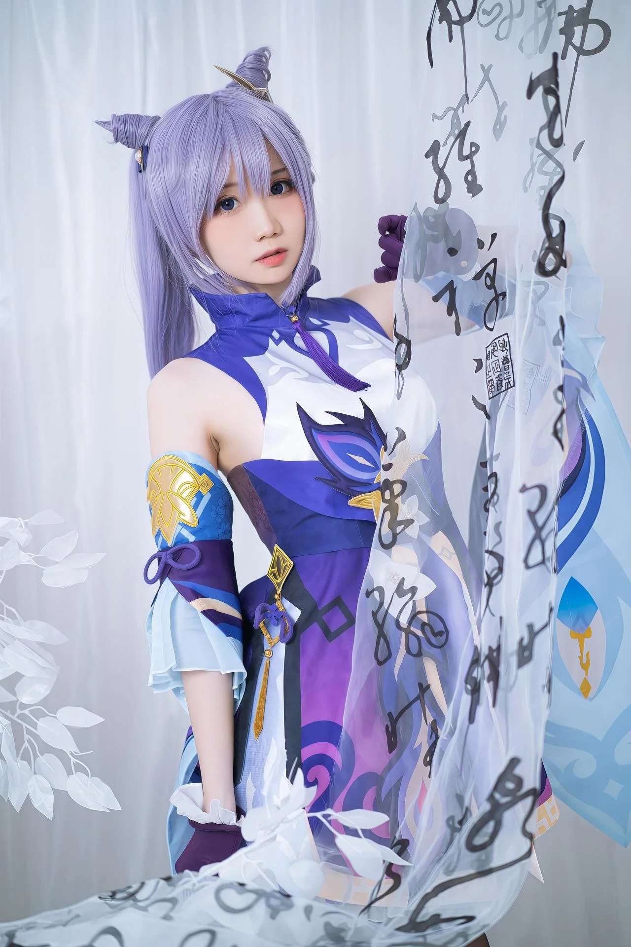 图片[13]-[cosplay] 焖焖碳 – 刻晴：刻晴角色还原美腿-玩转网