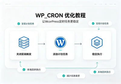 如何在 WordPress 中禁用 wp-cron 并设置正确的 Cron 定时任务-玩转网