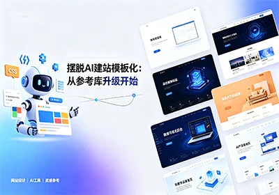 摆脱 AI 建站模板化困境,从升级参考库开始打造高级网站-玩转网